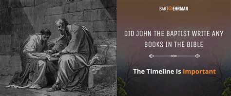 did john the baptist write any books of the bible did he write the book of reformation?