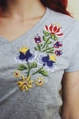 how to design embroidery patterns on clothing