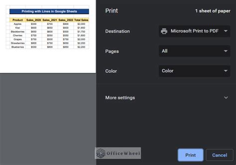 how to print google sheets larger and optimize your productivity