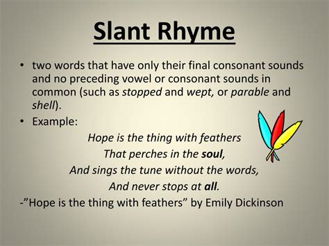 slant rhyme definition poetry: How do we define and utilize slant rhyme in poetic verses?